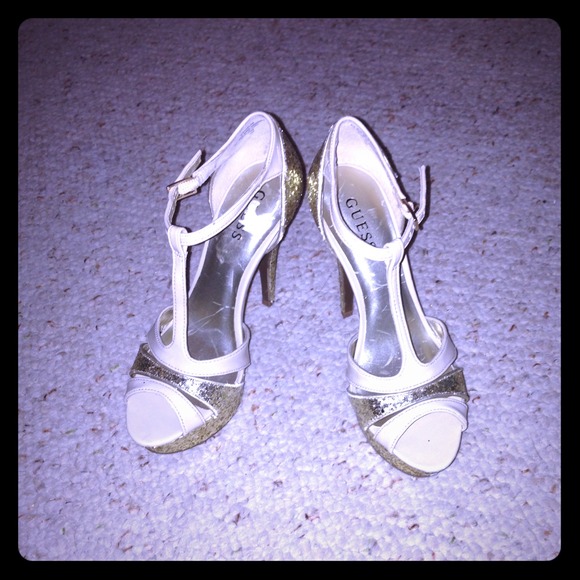 Guess glitter heels