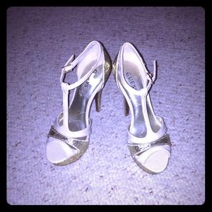 Guess glitter heels