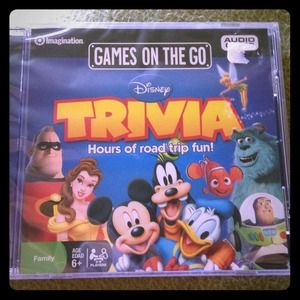 Disney CD trivia game