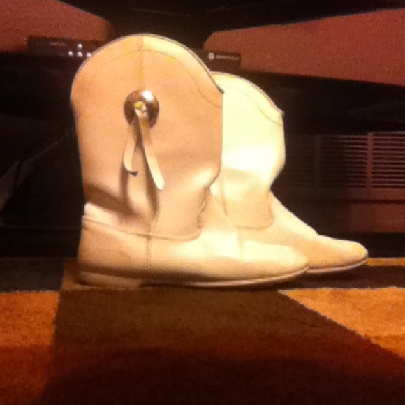 Shoes White Drill Team Boots Poshmark