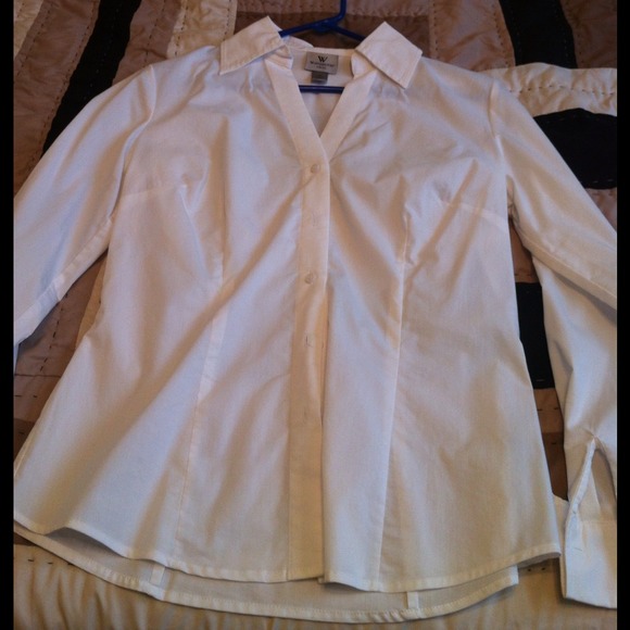 White Buttoned Dress Shirt