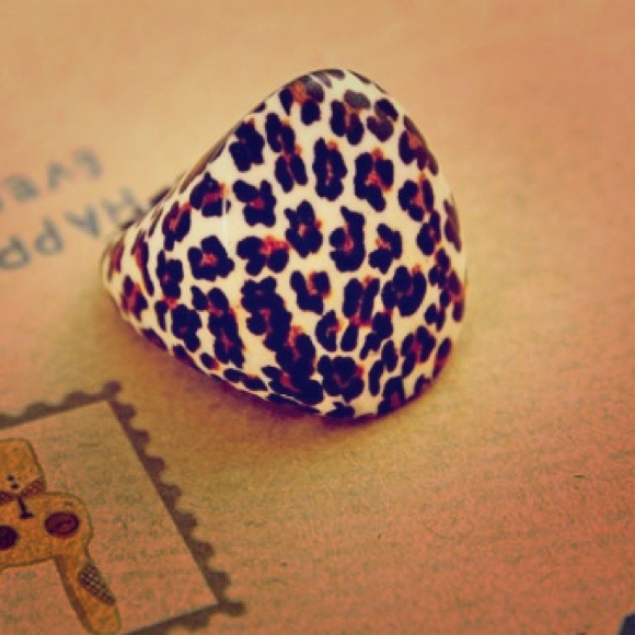 Wild Leopard Print Ring