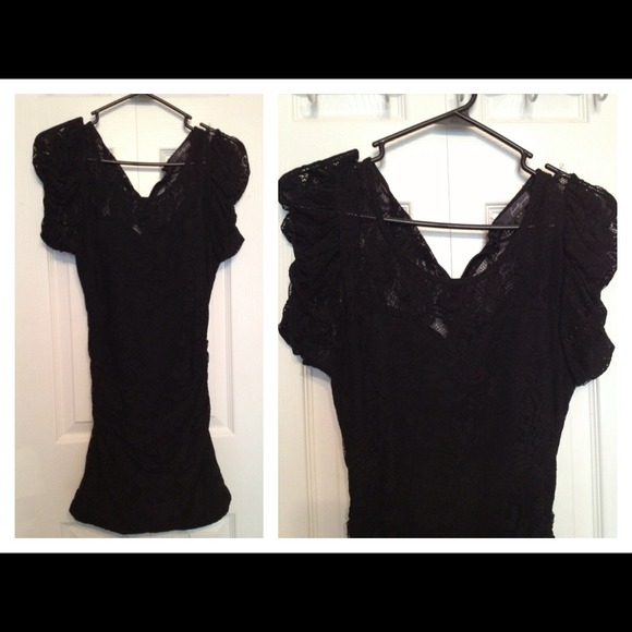 Black Lace Dress