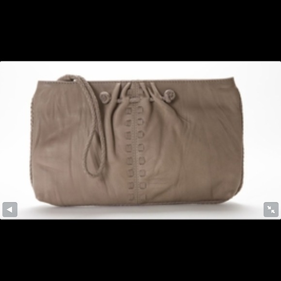 Linea Pelle Alyssa Braided Clutch
