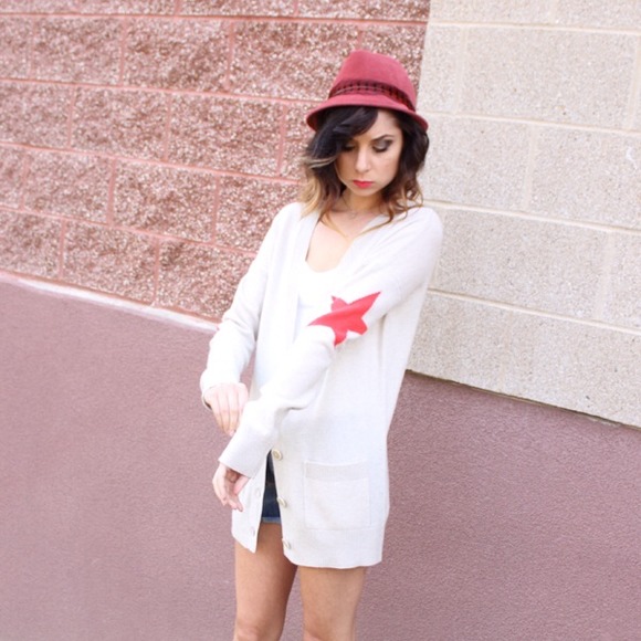 Seaton star cashmere cardigan