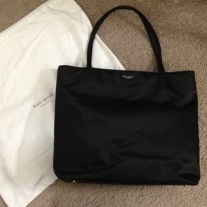 Kate Spade black nylon bag