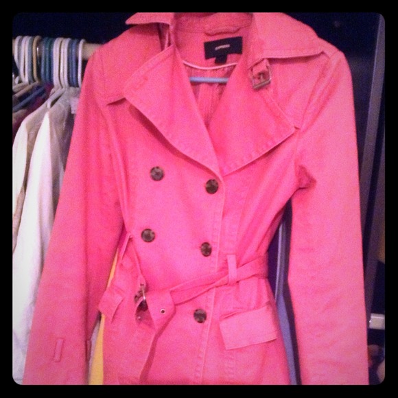Reduced ⬇Express ruffled trench coat
