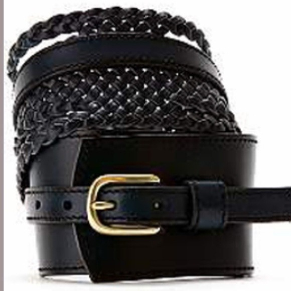 Linea Pelle Braided Waist Belt
