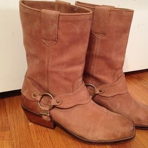 Brown Leather Boots
