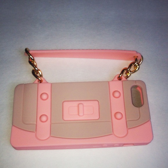 Accessories - 📌Sold📌Iphone 5 Case- Handbag shape silicone