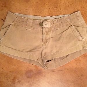 AE dark Khaki Shorts