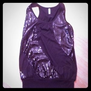 Xhilaration sequin tank