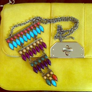 Brightly colored necklace