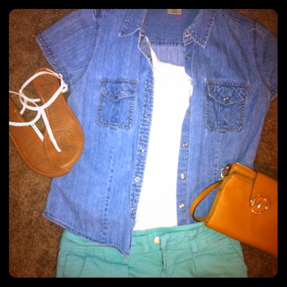 🎽Denim button shirt🎽