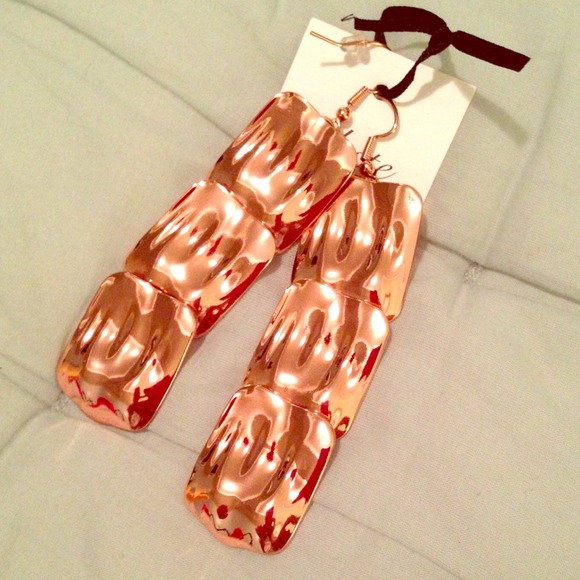 Tuleste Market Rose Gold Plated Earrings (Pierced)