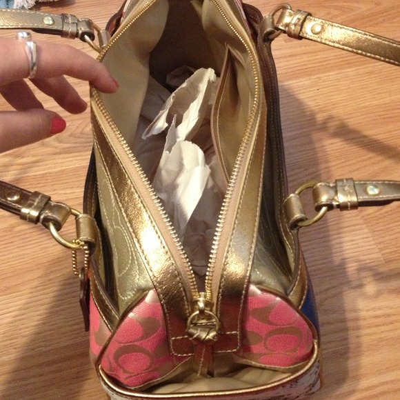 REDUCED! Authentic Coach Purse - Picture 3 of 4