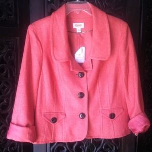Talbots Orange Jacket