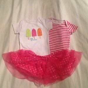 Baby girl 3-6 summer outfit!