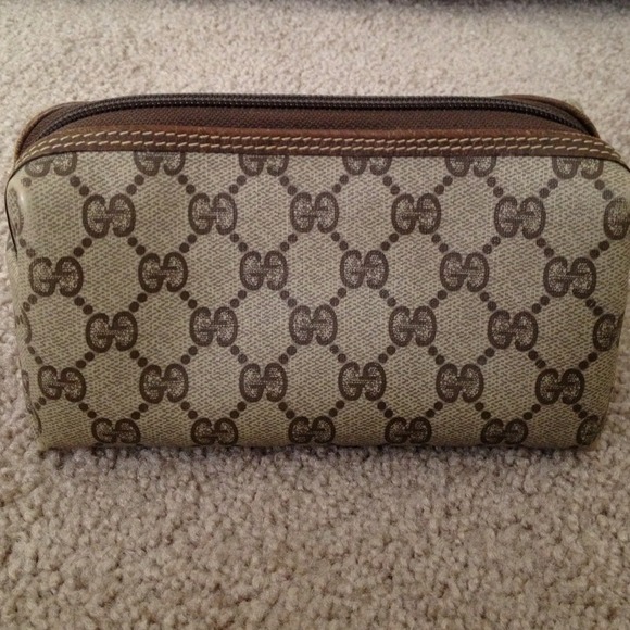 Reserved...gucci makeup bag