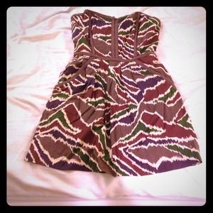 Strapless dress