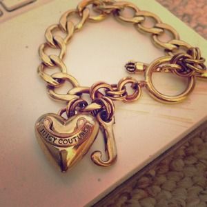 ⛔RESERVED⛔authentic juicy couture charm bracelet