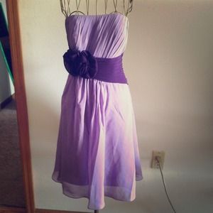 Purple dress