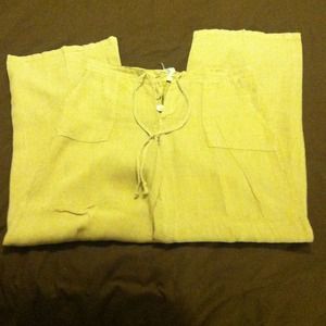 Comfortable linen pants