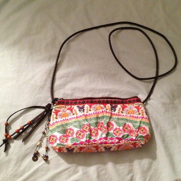 🌷Hippie, colorful, long bag.🌷