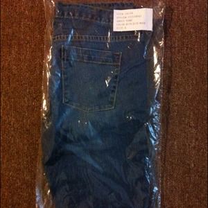 BRAND NEW Joan Vass Denim Jean, Packaged, Size: 8