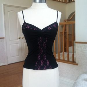 *Reserved for Tasha2508* Black and Pink cami