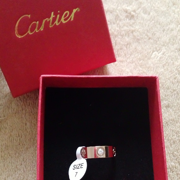 Brand New Rose Gold Love Ring