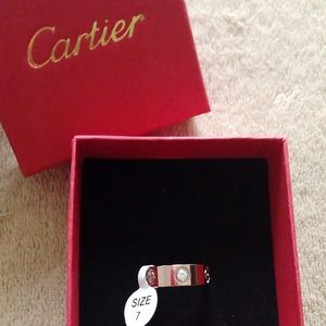 Brand New Rose Gold Love Ring