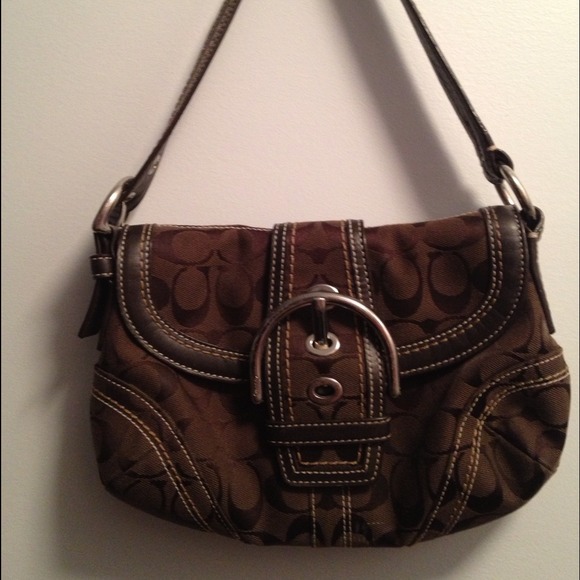 Brown Coach Purse - Picture 1 of 1