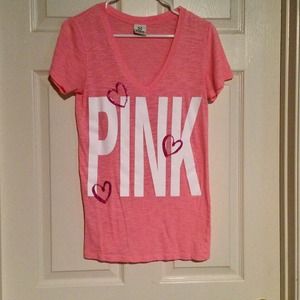 Victoria's Secret PINK V-Neck Tee
