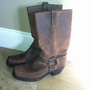Frye harness boots