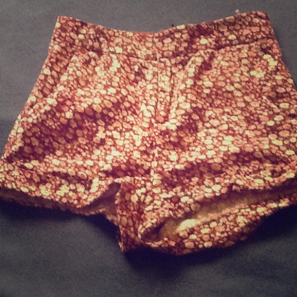 High waist shorts