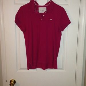 Abercrombie women's polo shirt