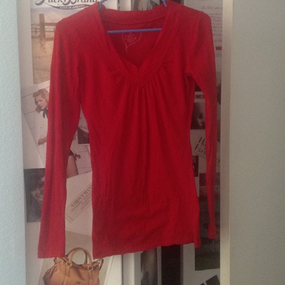 Red vneck from rue21