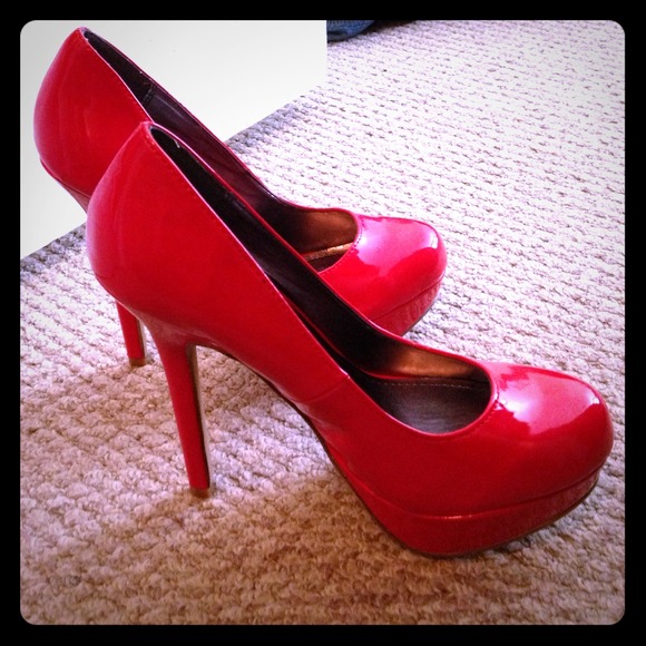Red stilettos