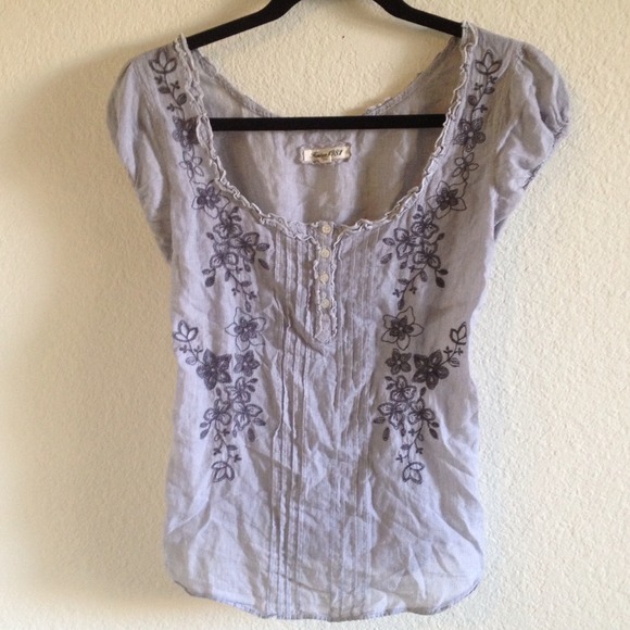 Gorgeous Blue Blouse