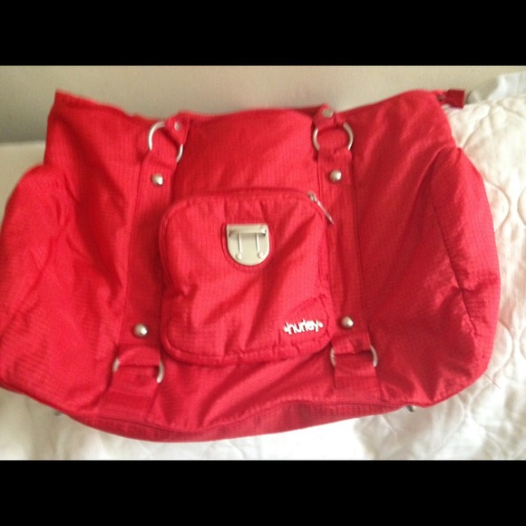 Hurley Red Tote / Overnight Bag