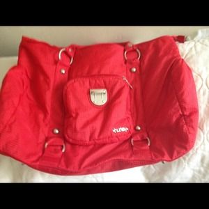 Hurley Red Tote / Overnight Bag