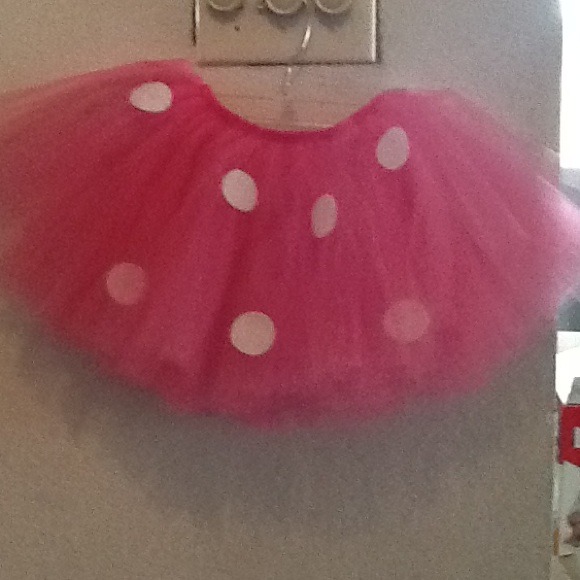 Pink Minnie Mouse Tulle tutu