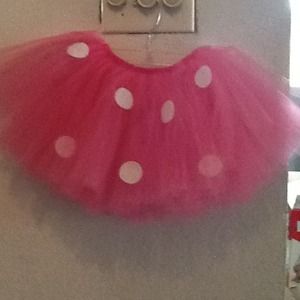 Pink Minnie Mouse Tulle tutu
