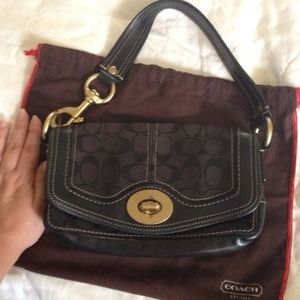 Coach Dark Brown Purse