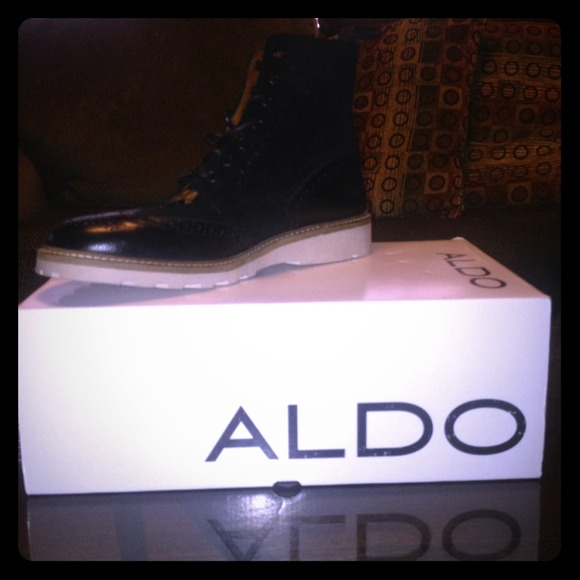 ALDO Sobers - Men's Dress Boots - Black - Size 9