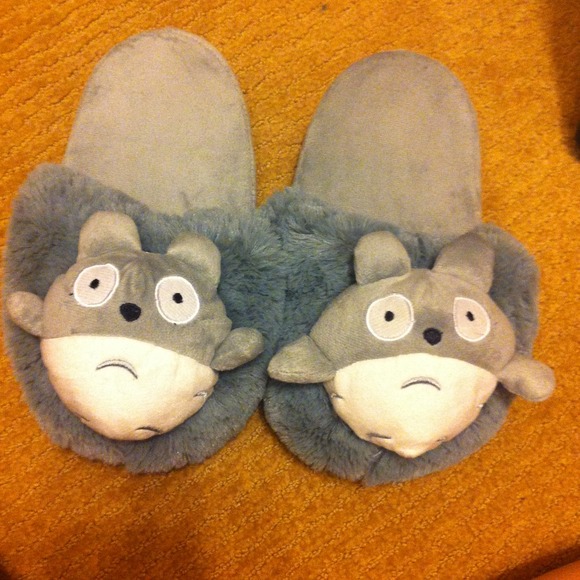 Totoro Anime Slippers