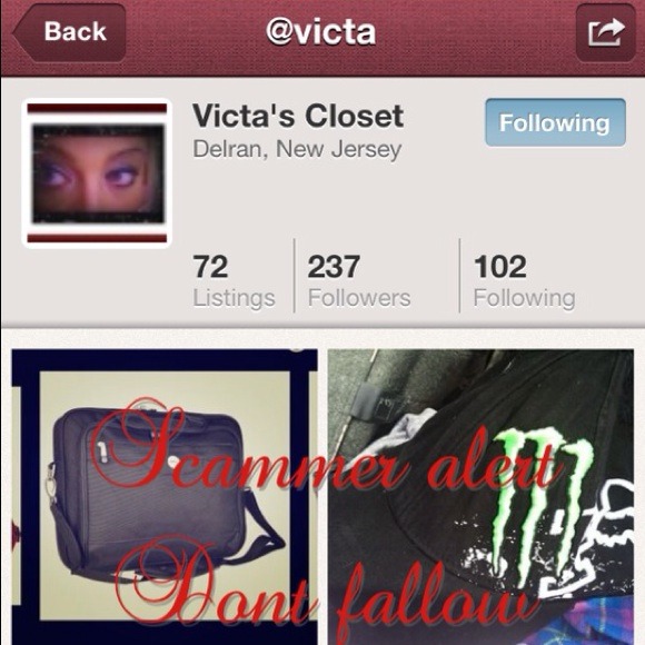 Scammer alert