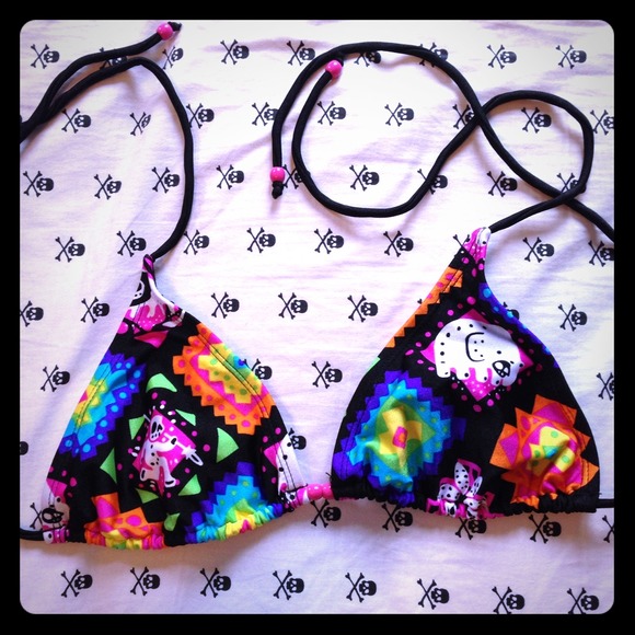 🚀Sold/bundled!🚀Reduced❗🎀Iron fist bikini top 🎀