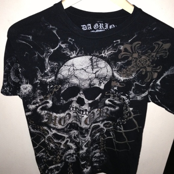 Da Grind Skull shirt